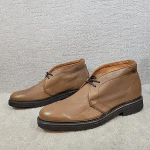 Frye Mens Brown Size 9.5 D Lace Up Ankle Country Chukka Boots. NEW