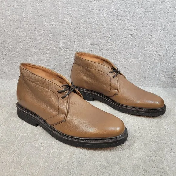 Frye Mens Brown Size 9.5 D Lace Up Ankle Country Chukka Boots. NEW