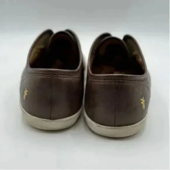 Frye Men's Dark Brown Leather Slip On Loafer Sneakers Loafer Size 9