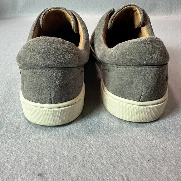 Frye Sneakers Womens 10M Grey Ivy Gore Slip On Suede Leather