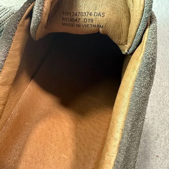Frye Sneakers Womens 10M Grey Ivy Gore Slip On Suede Leather