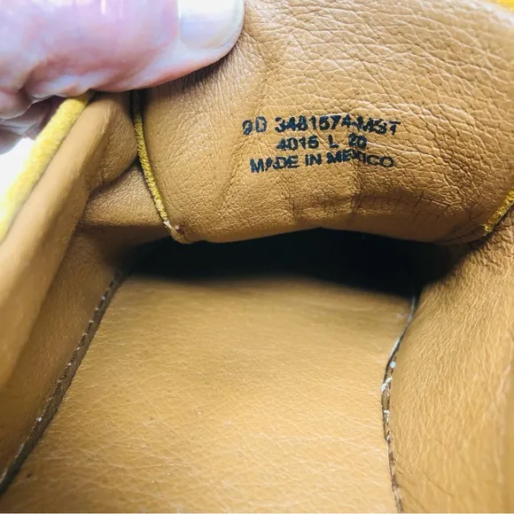 Frye Suede Mustard Suede Sneakers