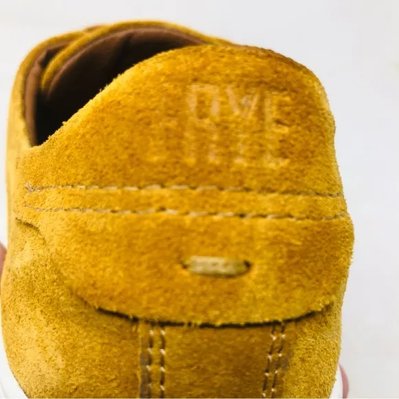 Frye Suede Mustard Suede Sneakers