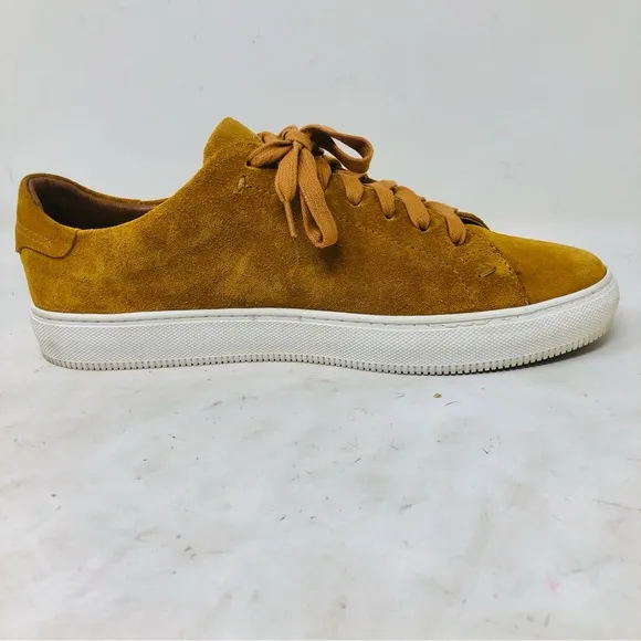 Frye Suede Mustard Suede Sneakers