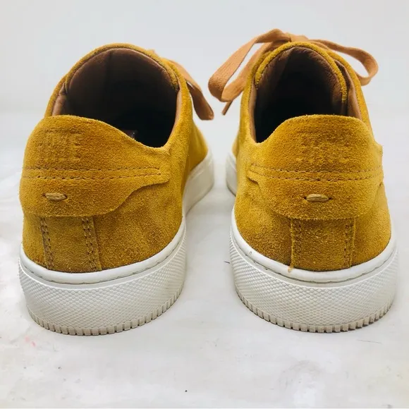 Frye Suede Mustard Suede Sneakers