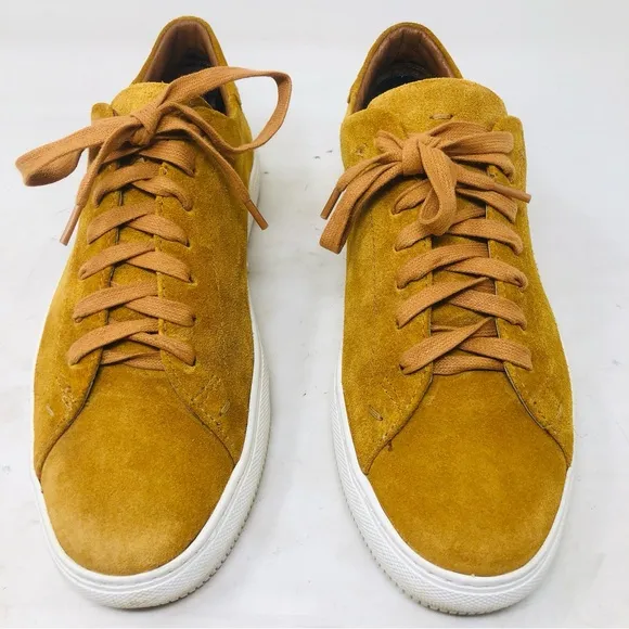 Frye Suede Mustard Suede Sneakers