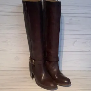 Frye tall knotted boots