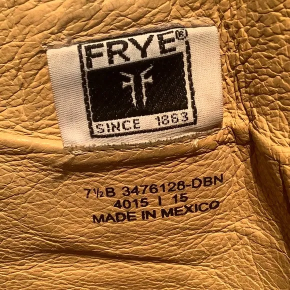 Frye tall knotted boots