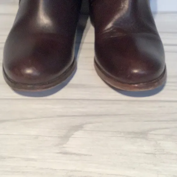 Frye tall knotted boots