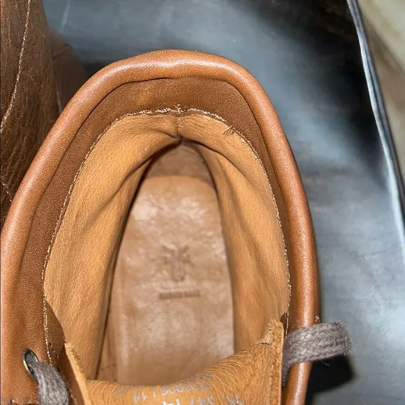 FRYE Tyler Lace Up Men’s Boots New Without Box Never Worn