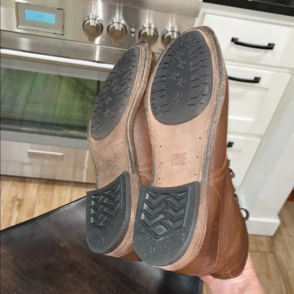FRYE Tyler Lace Up Men’s Boots New Without Box Never Worn