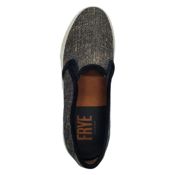 Frye Women's Gia Canvas Slip-On Sneakers Black Multi