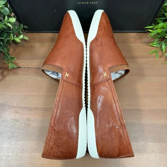 Frye Women's Melanie Slip On Leather Sneakers Size 9