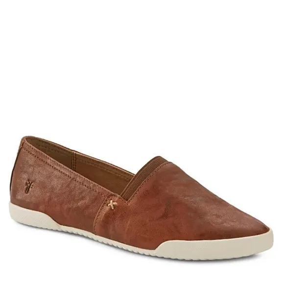 Frye Women's Melanie Slip On Leather Sneakers Size 9