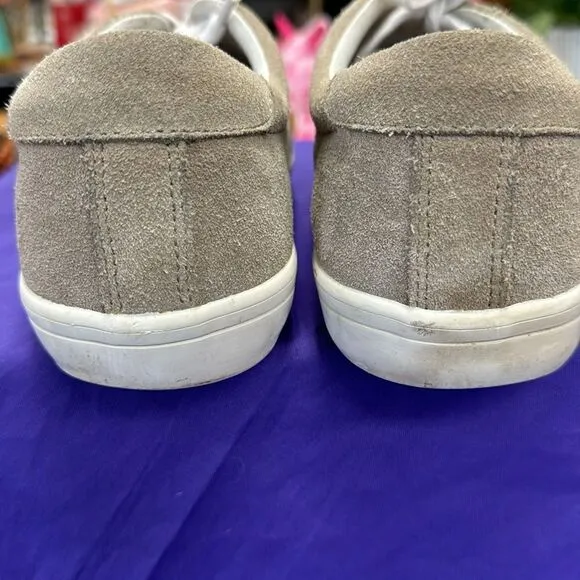 Frye Womens Shoes Frye Kerry Low Lace Suede Sneakers