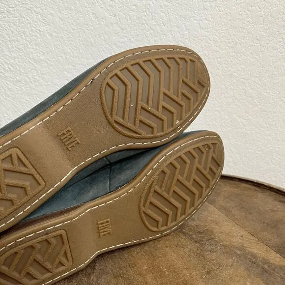 Frye Boots Ash Gray Lewis Venetian Slip-On Loafer Driving Shoes Men's Size 8