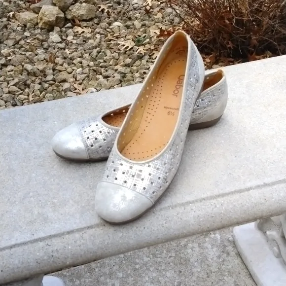 Gabor 169 Dancin Ballet Metallic size 9