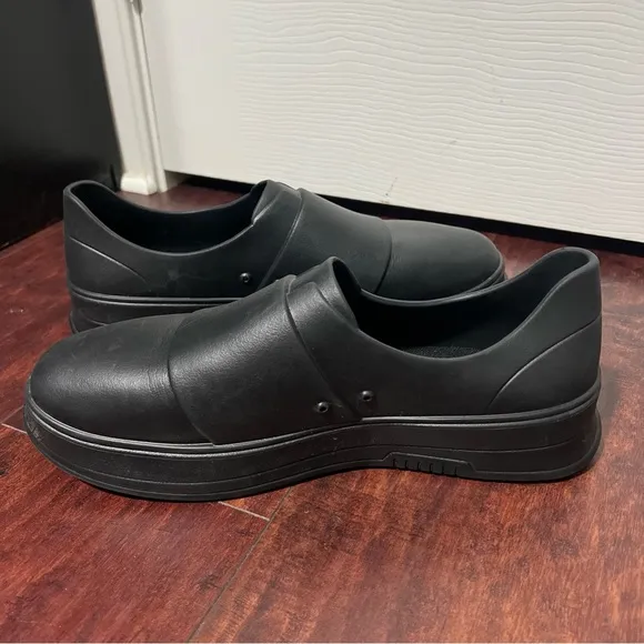 Gales  Smart PPE Mens 12.5 Lightweight Nursing Medical Rubber Shoes Black NWOB