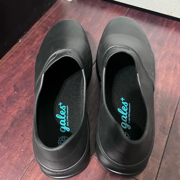 Gales  Smart PPE Mens 12.5 Lightweight Nursing Medical Rubber Shoes Black NWOB