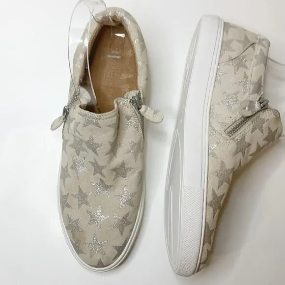 Gentle Souls Kenneth Cole Lowe Suede Star Casual Slip On Sneakers