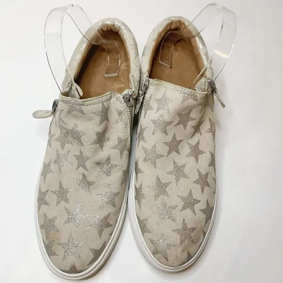 Gentle Souls Kenneth Cole Lowe Suede Star Casual Slip On Sneakers