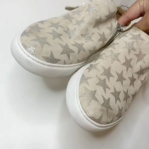 Gentle Souls Kenneth Cole Lowe Suede Star Casual Slip On Sneakers