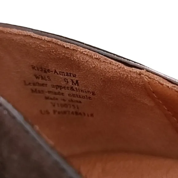gentle souls Kenneth Cole Ridge Amaru Brown Suede Wedge Heels 9 Wedges