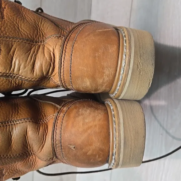 Georgia Boot G8152 8&quot; Barracuda Gold WedgeMens Leather Oil&amp;slip Resistant 8