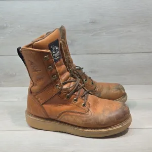 Georgia Boot G8152 8&quot; Barracuda Gold WedgeMens Leather Oil&amp;slip Resistant 8