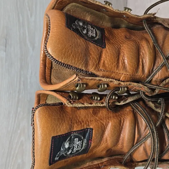 Georgia Boot G8152 8&quot; Barracuda Gold WedgeMens Leather Oil&amp;slip Resistant 8