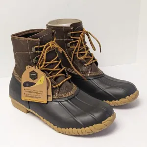 Georgia Boot Marshland Waterproof Duck Boots, Brown, Men's 9 M