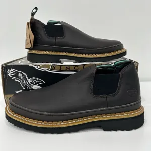 Georgia Giant Romeo Work Boots GR262 Brown Leather Slip Resistant Men size 11
