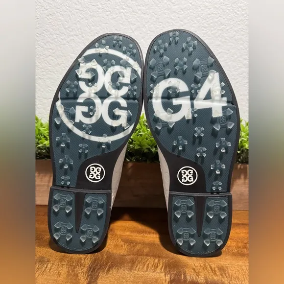 G/Fore G4 GFORE Skull Gallivanter Golf Shoes White Debossed G4MS20EF22 Size 12.5