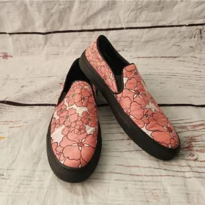 Giamba Giambattista Floral Slip On Sneakers Size 38