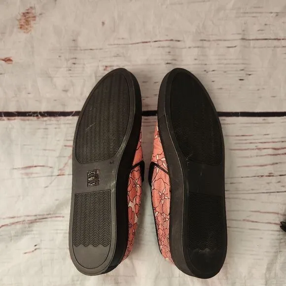Giamba Giambattista Floral Slip On Sneakers Size 38