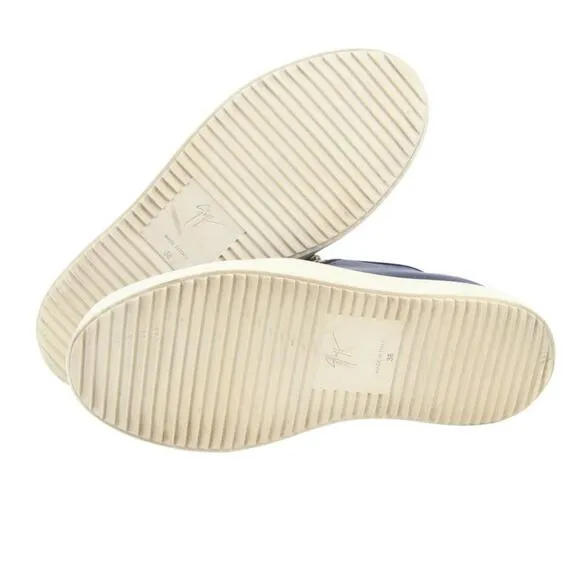 Giuseppe Zanotti Zip Slip-on 38 Leather Sneakers GZ-0208N-0016