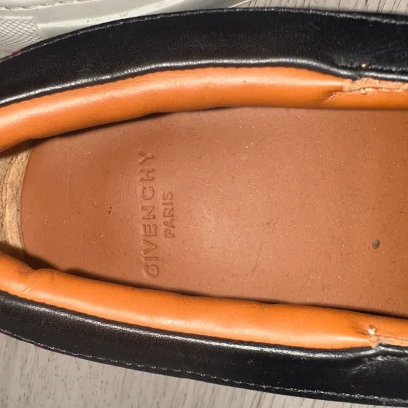 Givenchy Bkack Slip-On Sneakers with Star Design