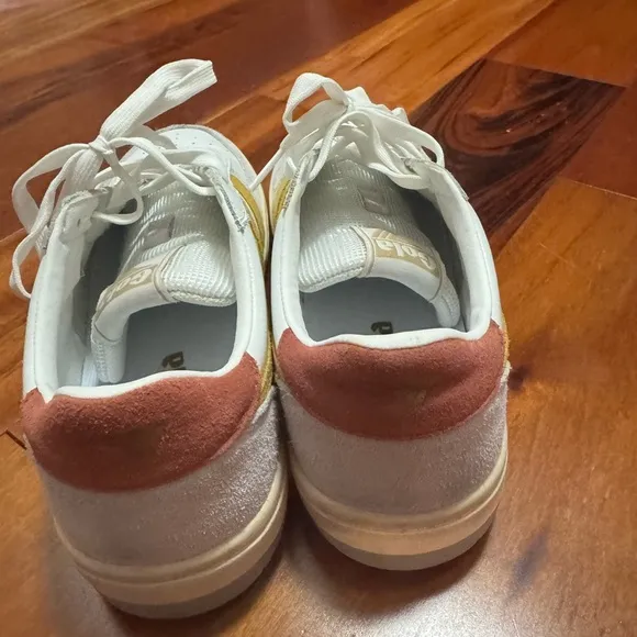 Gola White and Yellow Sneakers