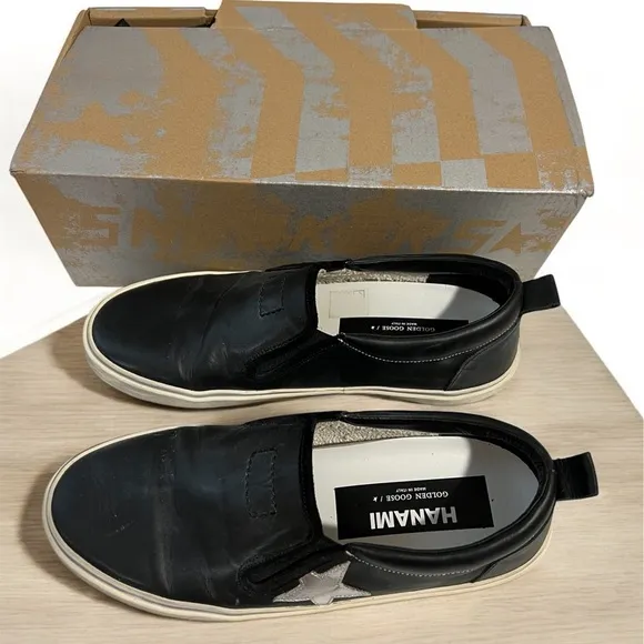 Golden Goose Hanami Slip On Star Sneakers Size 40