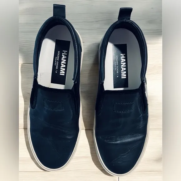 Golden Goose Hanami Slip On Star Sneakers Size 40