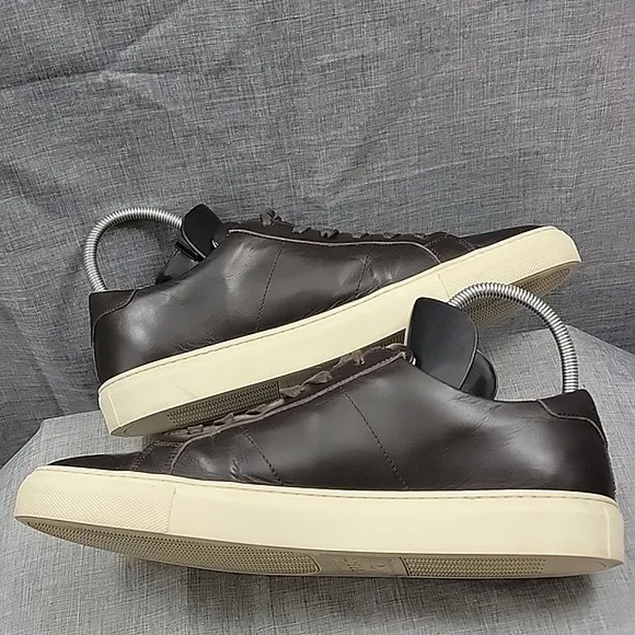 Greats Brooklyn The Royale brown Italian leather Men's sneakers shoes Size 11. 5