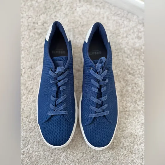 Greats Royale Blue Knit Sneakers Tennis Shoes Size 11