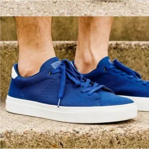 Greats Royale Blue Knit Sneakers Tennis Shoes Size 11