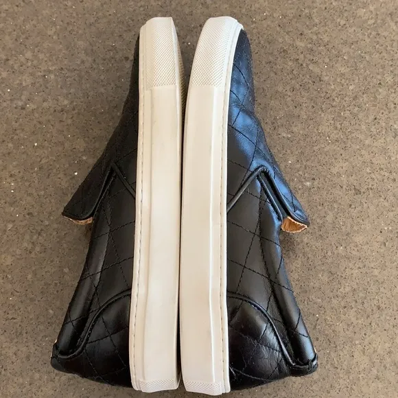 Greats Wooster Quilted Leather Slip-On Sneakers 8