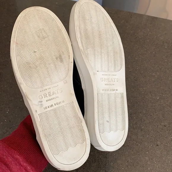 Greats Wooster Quilted Leather Slip-On Sneakers 8