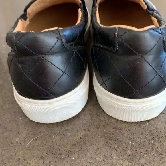 Greats Wooster Quilted Leather Slip-On Sneakers 8