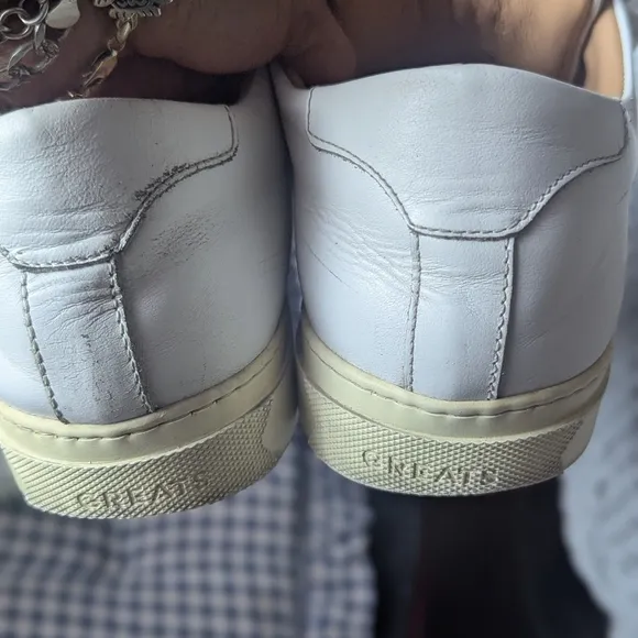 GreatsMen's White Leather Sneakers