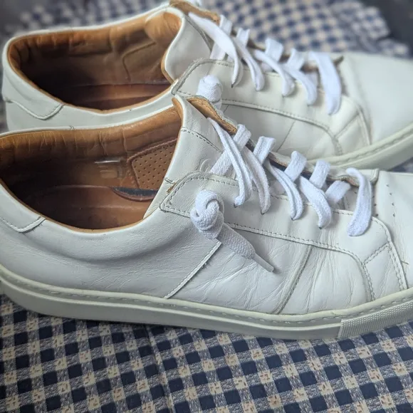 GreatsMen's White Leather Sneakers