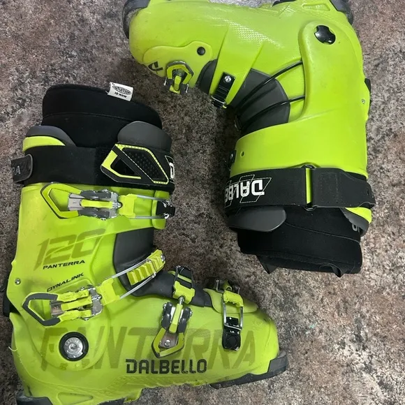 Green and Black Rain &amp; Snow Boots with Adjustable Fit