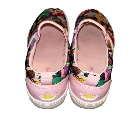 GROUND UP Disney Princes Slip On Sneaker Size 7